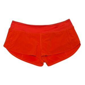 NWT Lululemon Speed Up LR Short 2.5” Lined Carnation Red CRNR Size 12